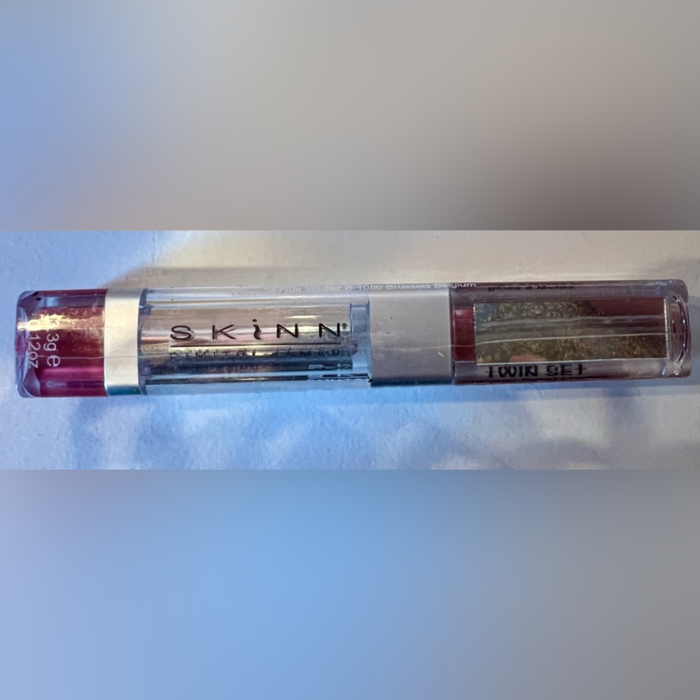 SKINN Twin Set Collagen Boost Lipstick & Wet Lips Gloss